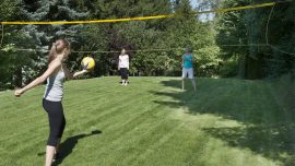 Hemera Parkanlage Vollexballfeld