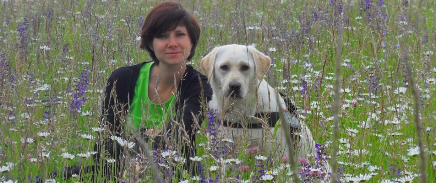 Tiergestützte Therapie mit Therapiehund Amy